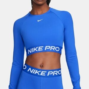 Nike Dri Fit Cropped Long Sleeve